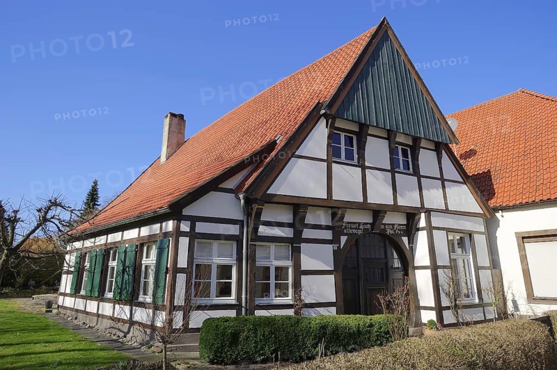 Ackerbürgerhaus, Burgsteinfurt, Steinfurt, Münsterland, North Rhine-Westphalia, Germany