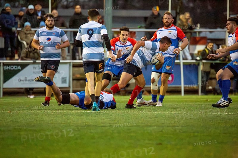 Rugby 1st Bundesliga South/West, season 2024/25, matchday 7 (catch-up match) : Heidelberger Ruderklub 1872 against Rugby Club Luxembourg