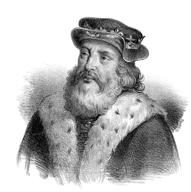 Chlodio, c. 392-448, also spelled Clodio, Clodius, Clodion, Cloio or Chlogio, a king of the Salian Franks from the Merovingian dynasty, Chlodio, der Langhaarige, König der salischen Franken