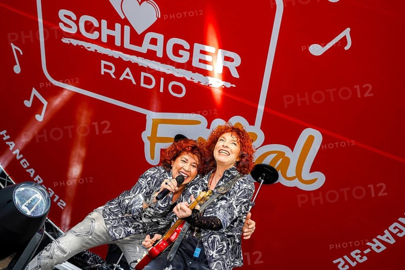 Cora at the Schlager Radio - Festival in Neuruppin at Hanger 312 on 24.05.25