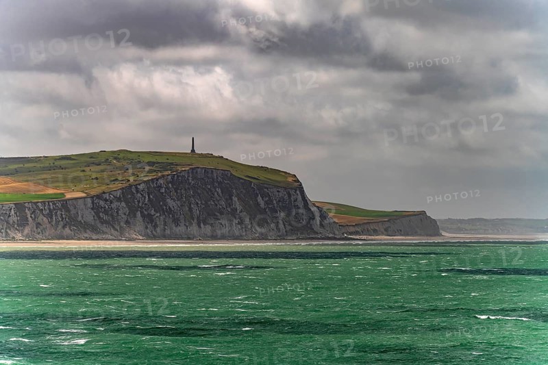 Cliffs at Cap Blanc-Nez on the Côte d'Opale or Opal Coast, France