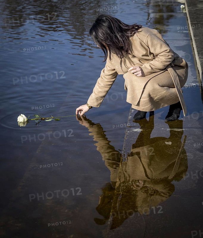 Annalena Bärbock (Alliance 90/The Greens), Federal Foreign Minister, visits the Ravensbrück Memorial, a former concentration camp for woman during the National Socialist era. 'Photographed on behalf of the Federal Foreign Office'
