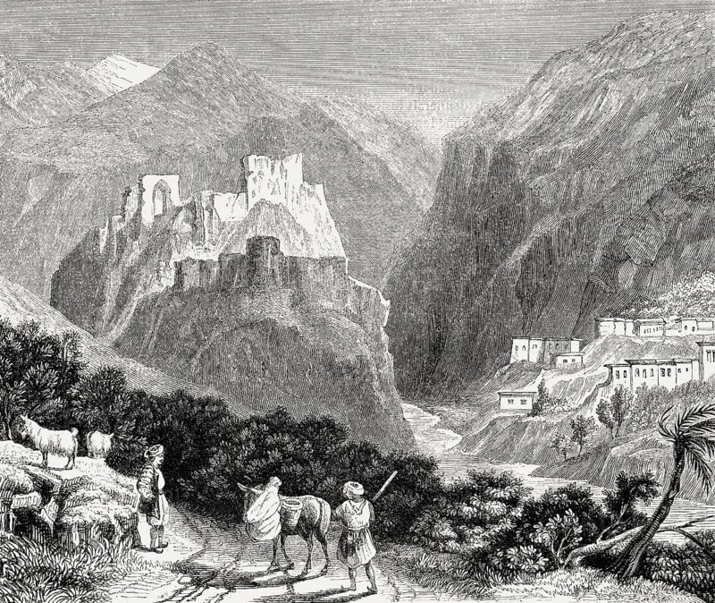 The Nur Mountains, Mount Amanus, Hatay Province, Turkey, 19th Century