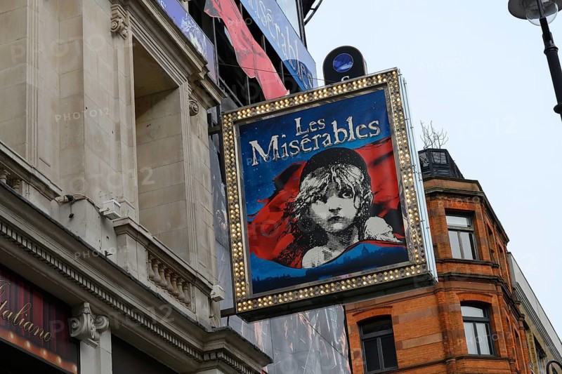 London, UK. January 29th 2025. Les Misérables West End Musical Production at the Sondheim Theatre, London, United Kingdom