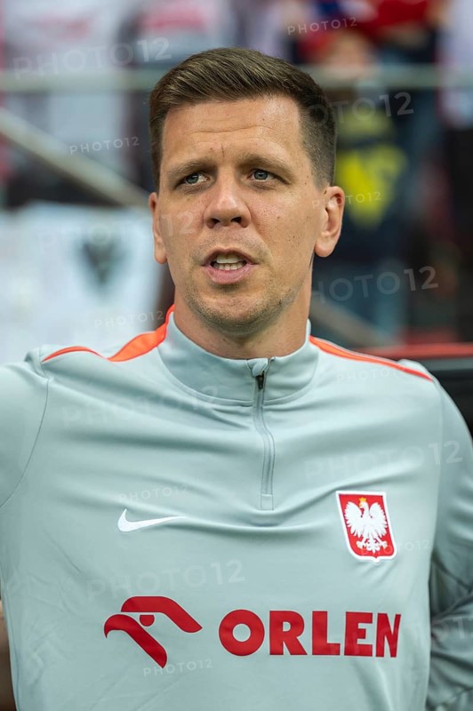 WARSAW, POLAND - JUNE 7, 2024: Friendly soccer match Poland - Ukraine 3:1. Goalkeeper Wojciech Szczesny.