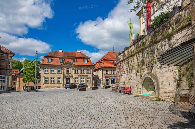 Marienplatz in Kronach, Germany