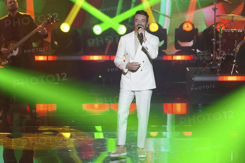 Giovanni Zarella at the Beatrice Egli Show in Studio Berlin Adlershof on 08.04.2025. The broadcast will take place on Easter Saturday, 19 April 2025, 20:15, on Ersten