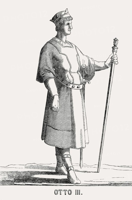 Otto III, Holy Roman Emperor from 996 until his death in 1002