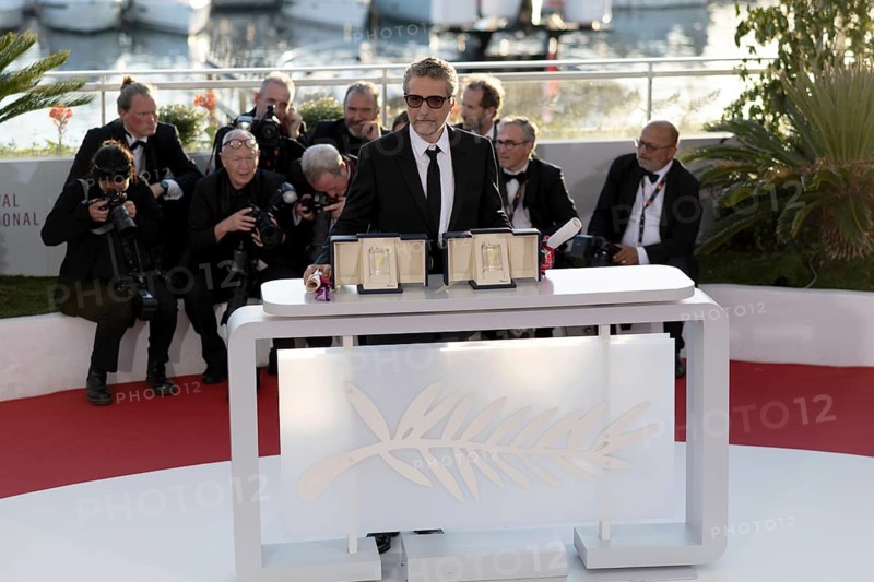 Cannes, France - 24.5.2024: Kleber Mendonca Filho, winner of the best director award for the film O Agente Secreto (The Secret Agent) during the photocall with the awards during the closing ceremony at the 78th Cannes International Film Festival. The film festival will take place from 13 to 24 May 2025