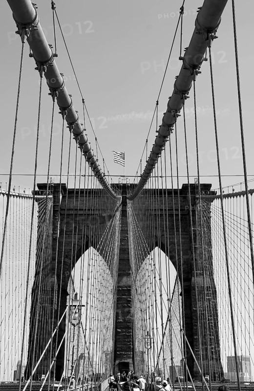 Brooklyn-Brücke, New York City, USA