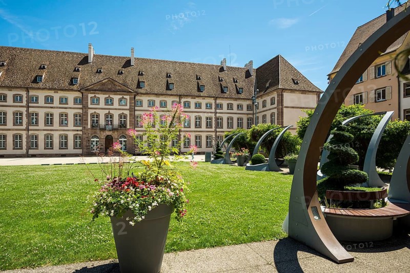 Square de la Montagne Verte, Colmar, Alsace, Bas-Rhin, France