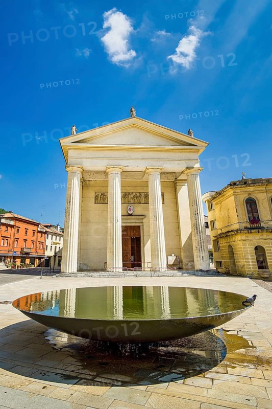 Cathedral in Valdobbiadene, Treviso, Italy