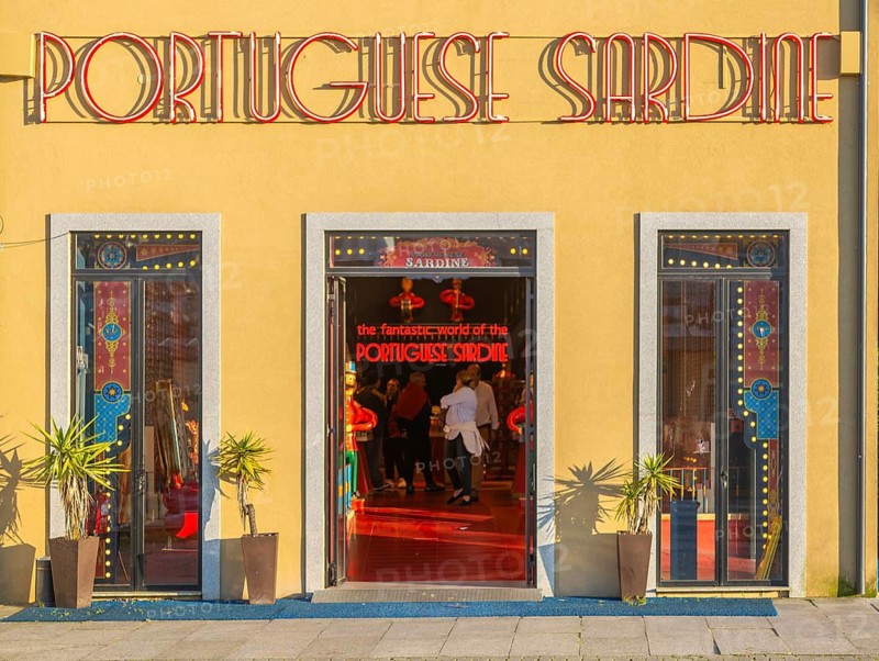 The Fantastic World of the Portuguese Sardine shop store, Vila Nova de Gaia, Porto, Portugal