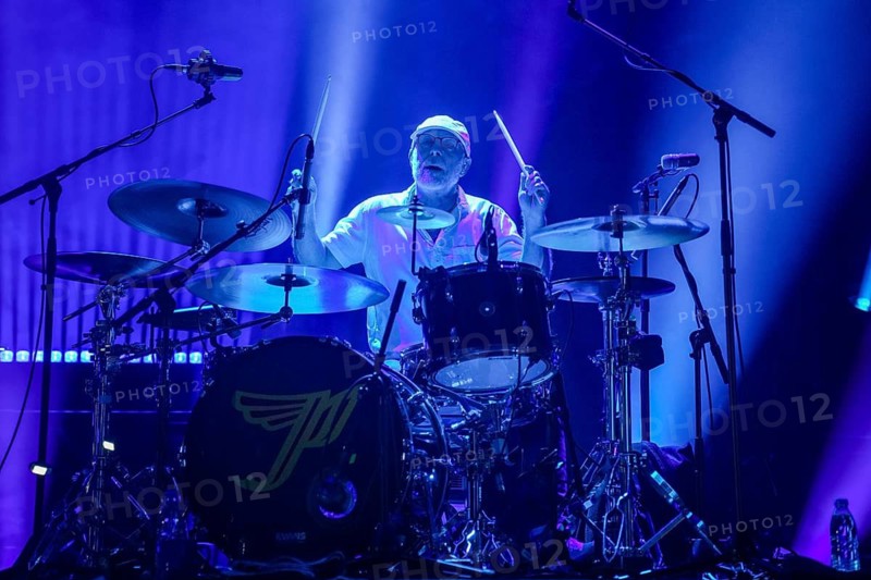 David Lovering, drummer of the Pixies live on The Night The Zombies Came - 2025 European Tour at the Tempodrom in Berlin on 01.05.2025