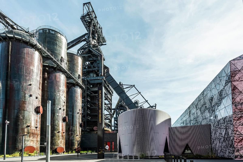 Former steelworks, Belval, Esch-sur-Alzette, Luxembourg