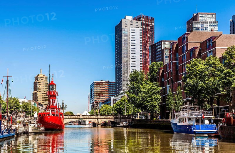 Wijnhaven and Leuvehaven, Rotterdam, The Netherlands