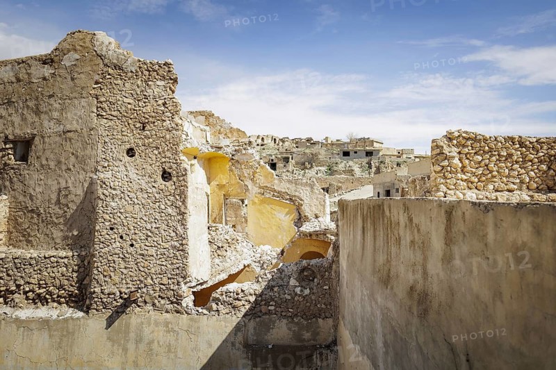 Zerstoertes Stadtzentrum von Sinjar, 09.03.2023