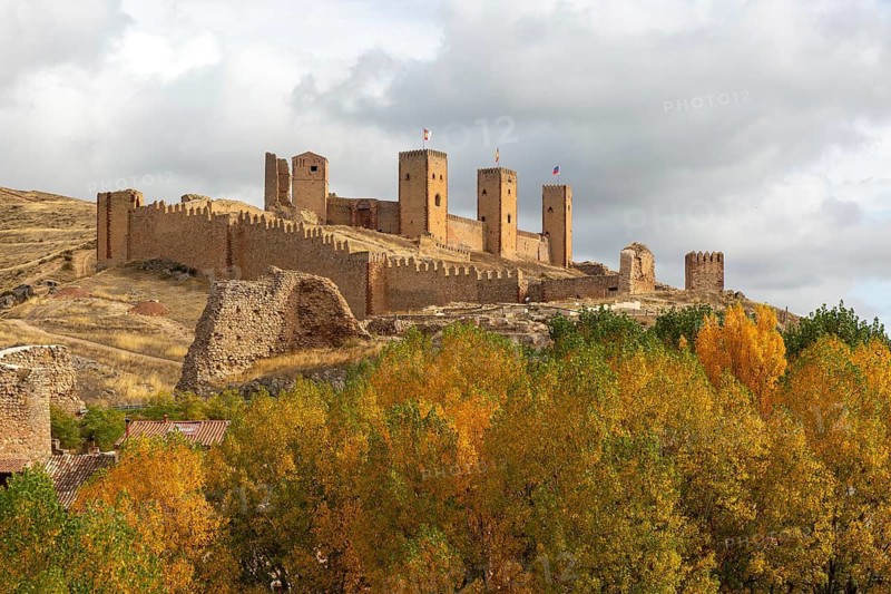 Castle of Molina de Aragón, Guadalajara province, Castile-La Mancha, Spain
