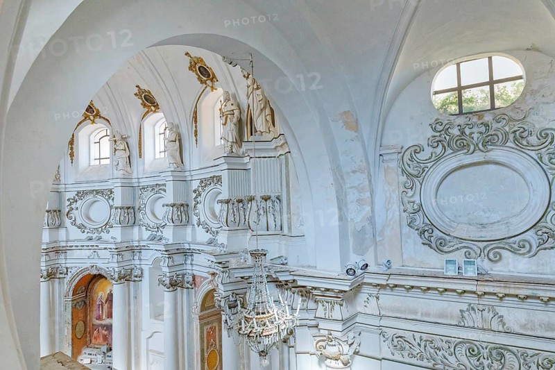 Chiesa di Santa Chiara interior, Noto, Noto Valley, Sicily, Italy