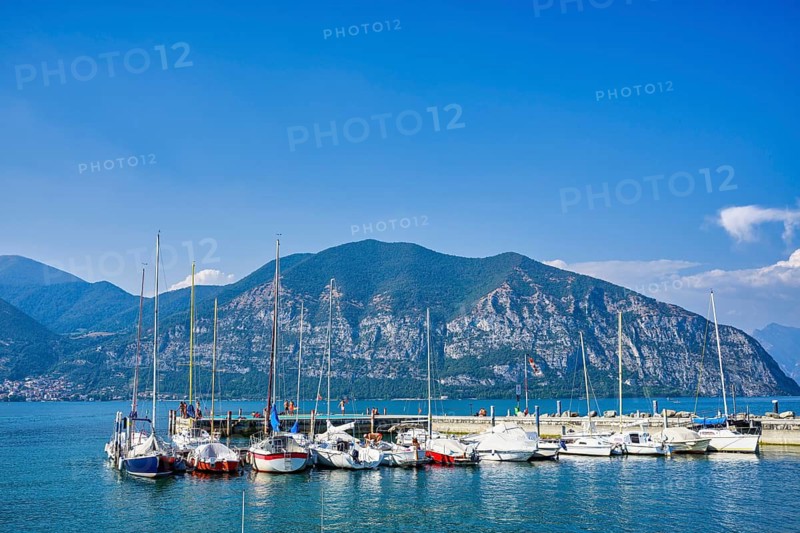 Marina on Lake Iseo, Iseo, Lombardy, Italy