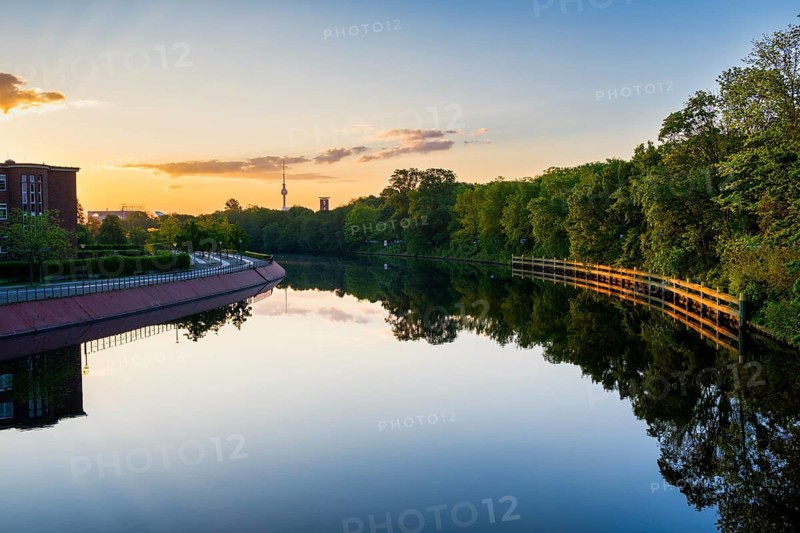 Spree in Tiergarten, Berlin, Germany