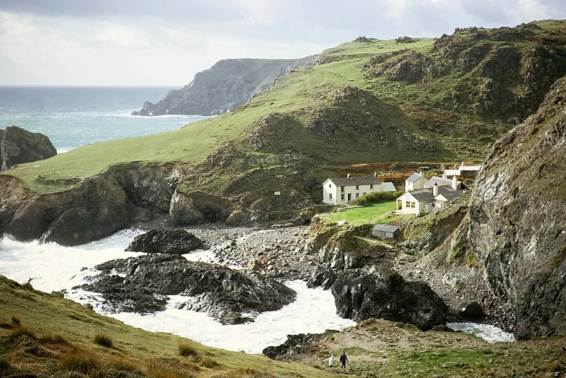 Kynance Cove, Cornwall, England, UK 1967