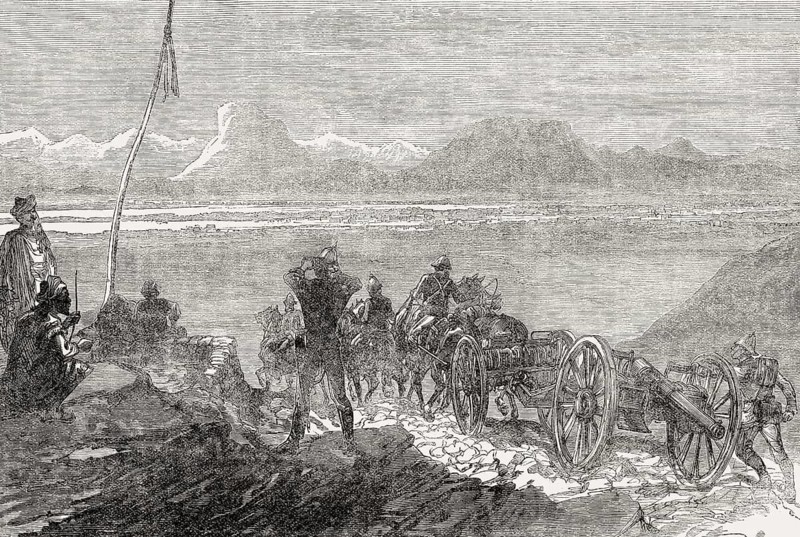 The Battle of Kandahar, 1 September 1880, Second Anglo-Afghan War, From British Battles on Land and Sea, by James Grant
