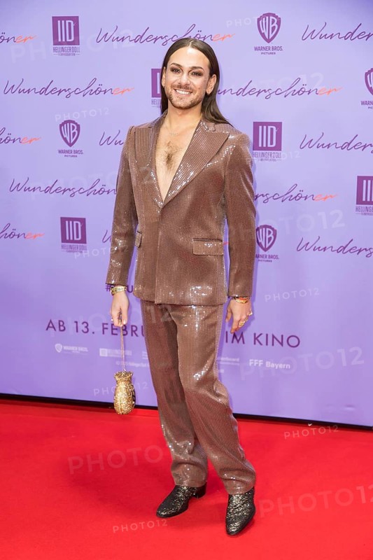 Riccardo Simonetti at the premiere of the film Wunderschöner at the Zoo Palast in Berlin on 4 February 2025