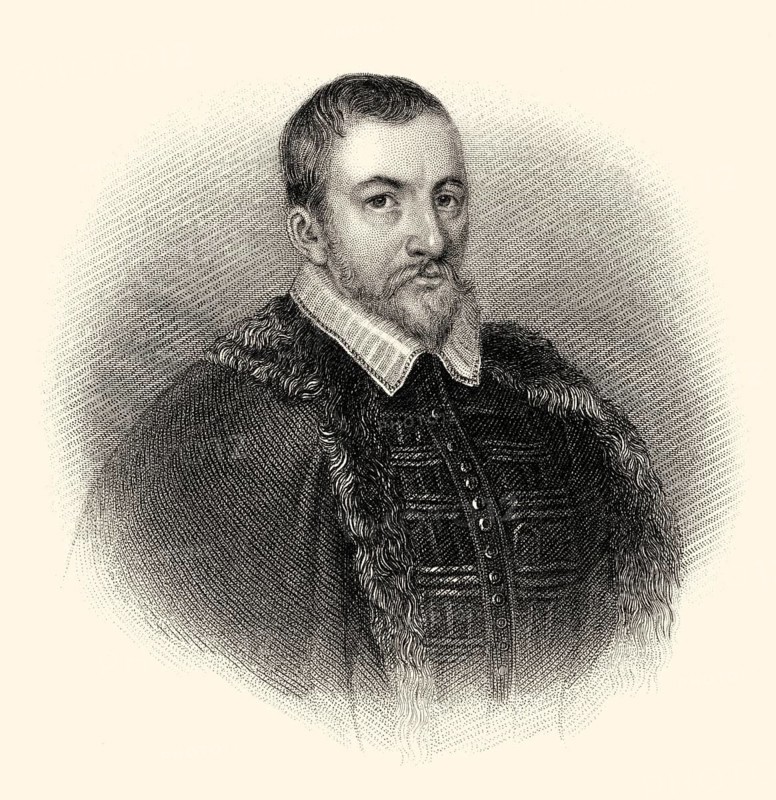 Sir Thomas Bodley, 1545-1613, englischer Diplomat und Gelehrter, Gründer der modernen Bodleian Library, Oxford