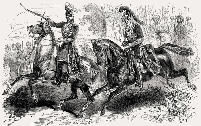 Military types of the Indian army, 19th century