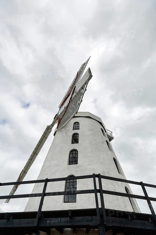 Restored, commercially operated windmill, tower windmill, Blennerville, Tralee, County Kerry, Wild Atlantic Way, Ireland