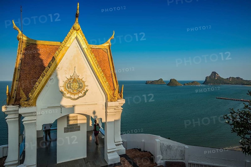 Wat Khao Chong Krachok, Prachuap Khiri Khan, Prachuap Khiri Khan Province, Central Thailand, Thailand