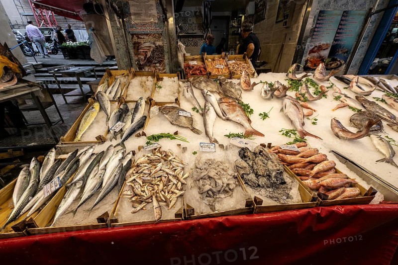 Market in Palermo, Sicily, Italy
