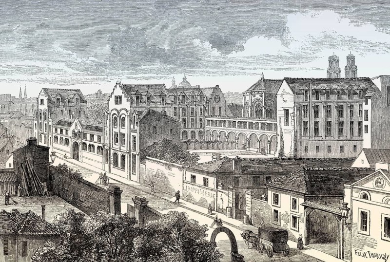 Roman Catholic religious institute, Little Sisters of the Poor, Rue Notre-Dame-des-Champs, Paris, France, 19th century