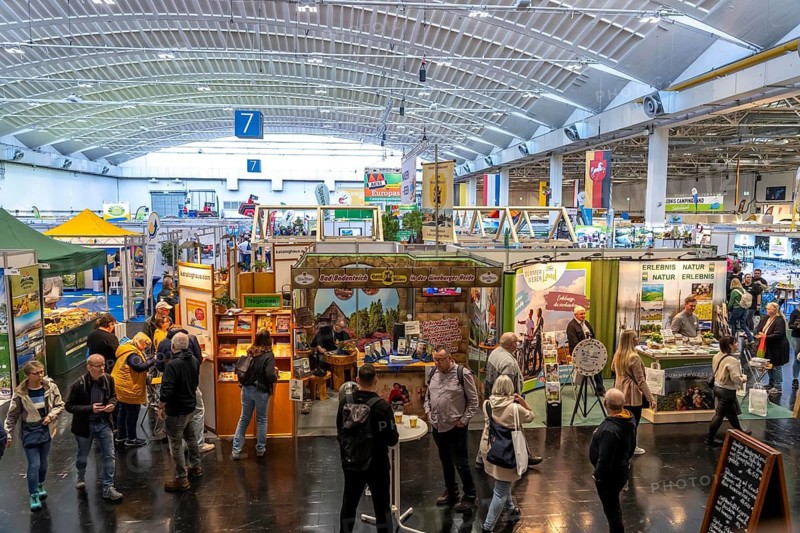 Messe Reise und Camping, in Essen, North Rhine-Westphalia, Germany
