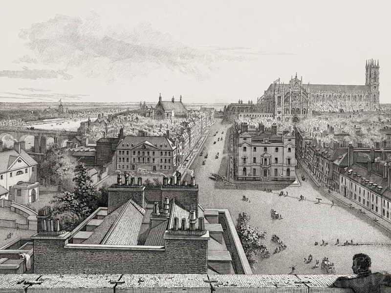 The Banqueting House, Palace of Whitehall, London, England, 1752