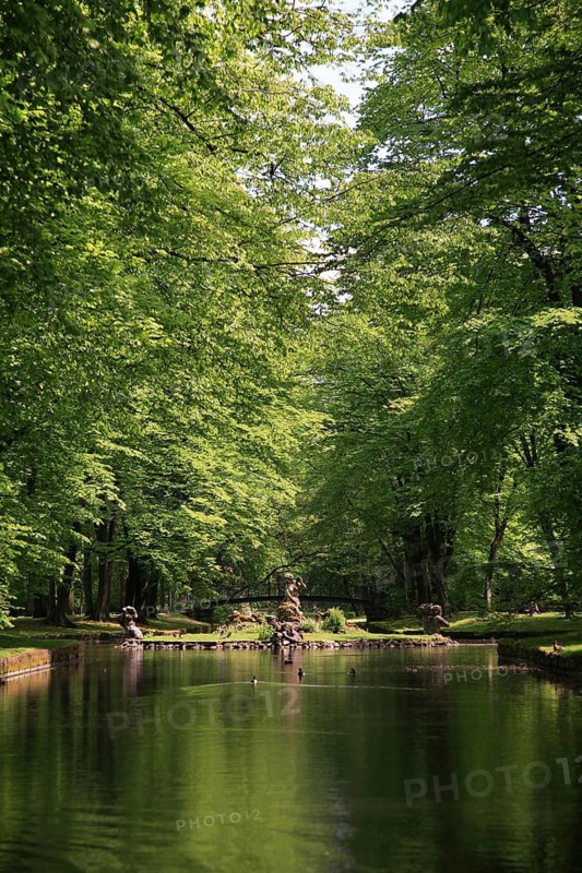 In the Court Garden of Bayreuth, Upper Franconia, Bavaria, Germany
