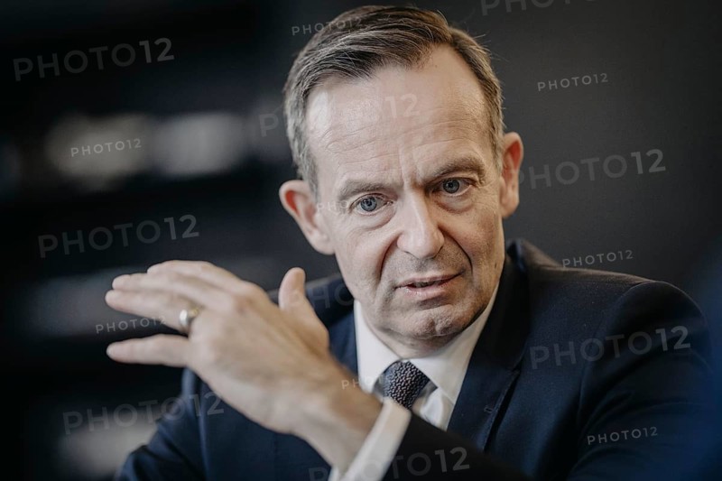 Volker Wissing (FDP), Federal Minister of Transport and Digital Affairs, recorded during an interview in Berlin, 2 October 2024, Berlin
