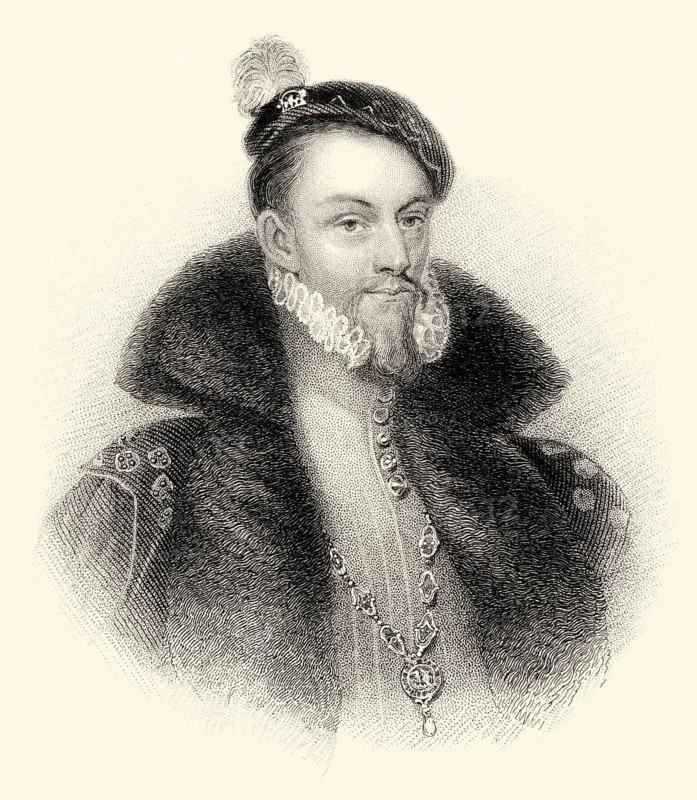 Thomas Radclyffe oder Ratclyffe, 3. Earl of Sussex, ca. 1525-1583, Lord-Lieutenant von Irland während der Tudorzeit