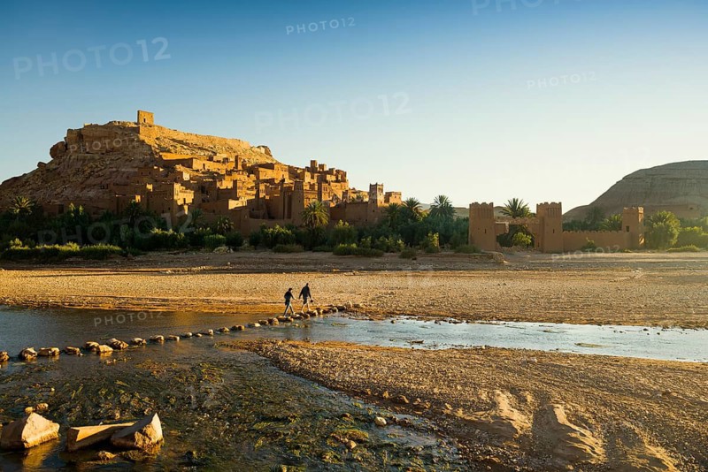 Kasbah Ait Benhaddou, UNESCO World Heritage Site, Ksar Ait Benhaddou, near Ouarzazate, Souss-Massa-Draa, Atlas Mountains, Morocco