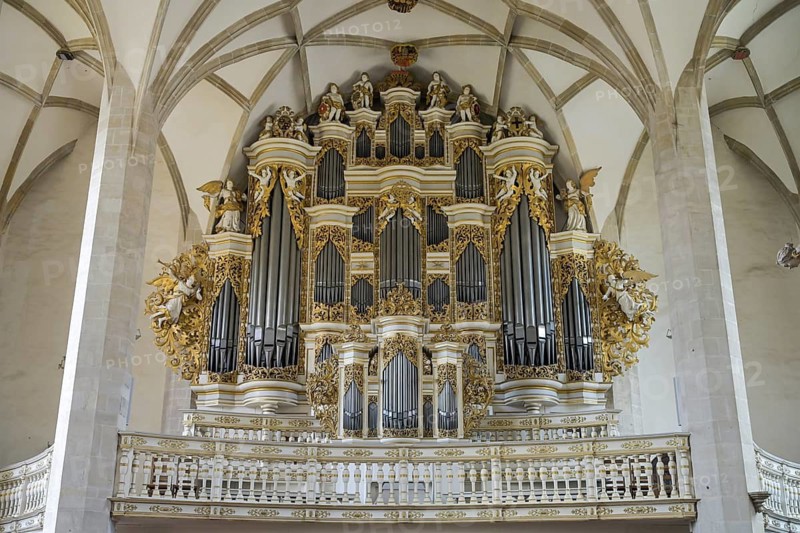Organ, Cathedral, Merseburg, Saxony-Anhalt, Germany