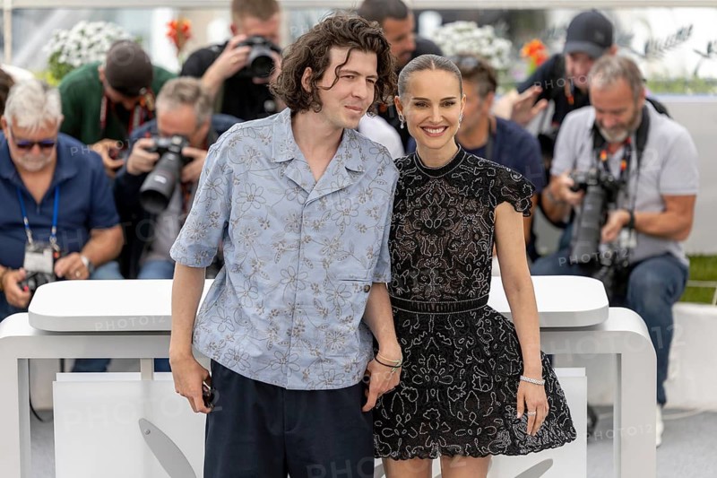Cannes, France - 16.5.2024: Ugo Bienvenu, Natalie Portman during the ARCO Photocall at the 78th Cannes International Film Festival. The film festival will take place from 13 to 24 May 2025