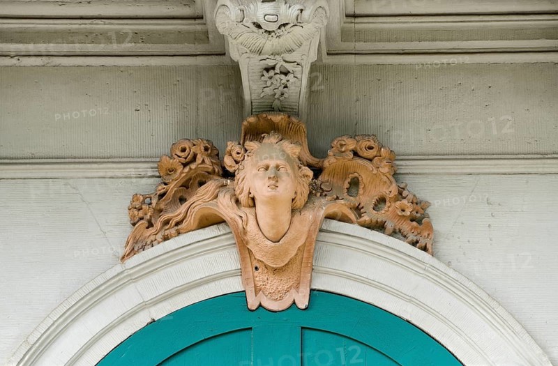 Detail, Schloss Wilhelmsthal, Wilhelmsthal Palace, Calden, Hesse, Germany