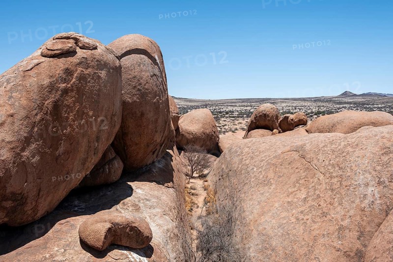 Rock formation, Pontok Mountains, Great Spitzkoppe, Spitzkoppe, Great Spitzkoppe Nature Reserve, Namibia