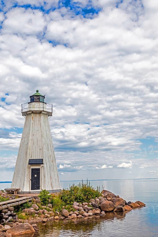 Sweden, Vaestergotland, Karlsborg, Vanäs lighthouse, lighthouse, lighthouses, Scandinavia
