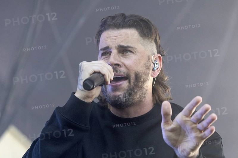 M. Shadows, (Matthew Charles Sanders), singer, frontman, Avenged Sevenfold, progressive metal band, USA, live open air at the Citadel Music Festival, 21.06.2025, Zitadelle Spandau, Berlin, Germany < english> Avenged Sevenfold, progressive metal band, USA, live open air at the Citadel Music Festival, June 21, 2025, Spandau Citadel, Berlin, Germany