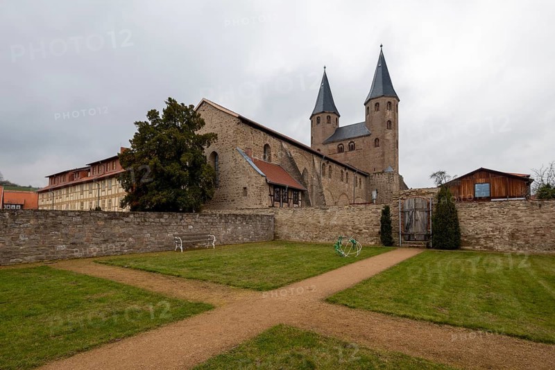 Drübeck Monastery, St Vitus Monastery Church, former Benedictine Abbey, Ilsenburg, Drübeck, Saxony-Anhalt, Germany