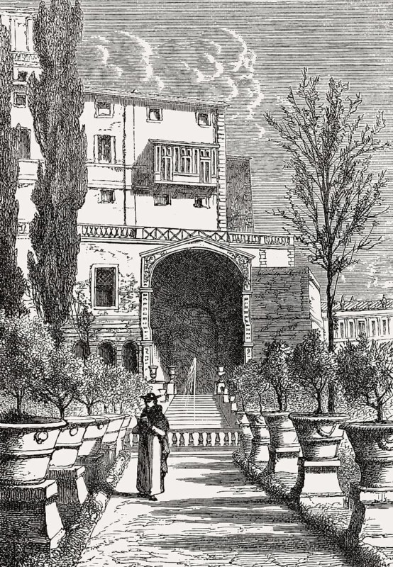 The Gardens of Vatican City, Rome, Italy, 19th Century