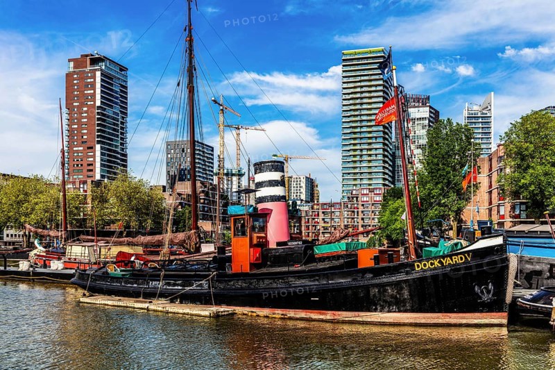 Wijnhaven and Leuvehaven, Rotterdam, The Netherlands
