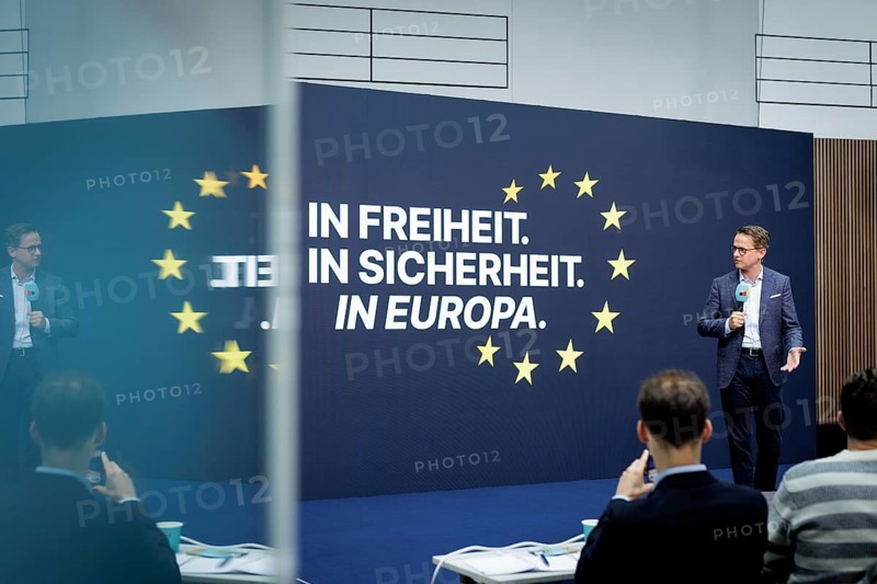 Press conference with Dr Carsten Linnemann, Secretary General of the CDU. Berlin, 19.04.2024